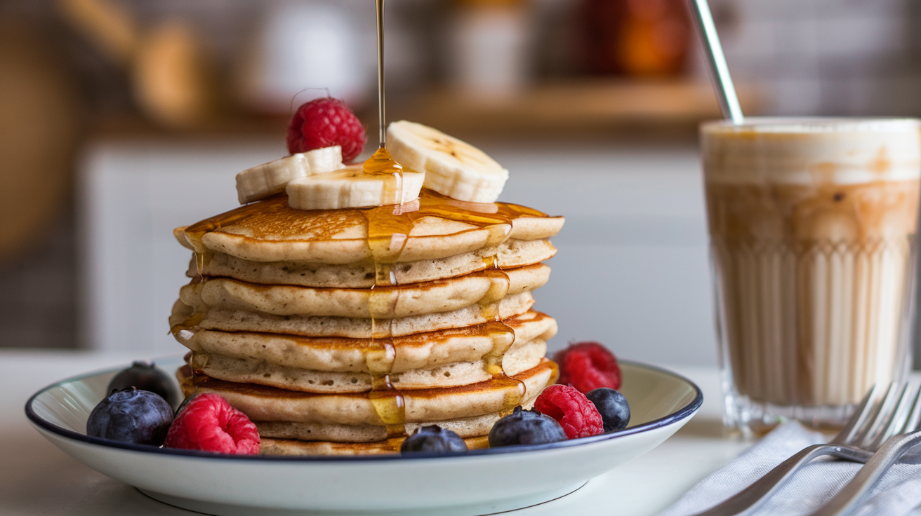 Banana Protein Pancakes