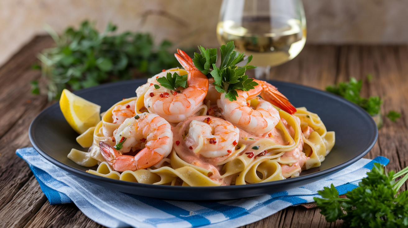 Creamy Shrimp Pasta