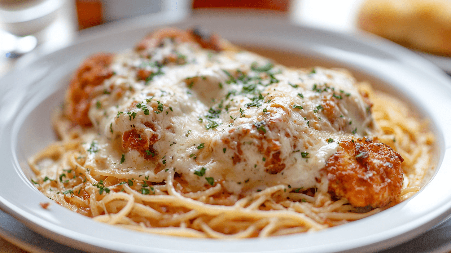 Chicken Parmesan Alfredo