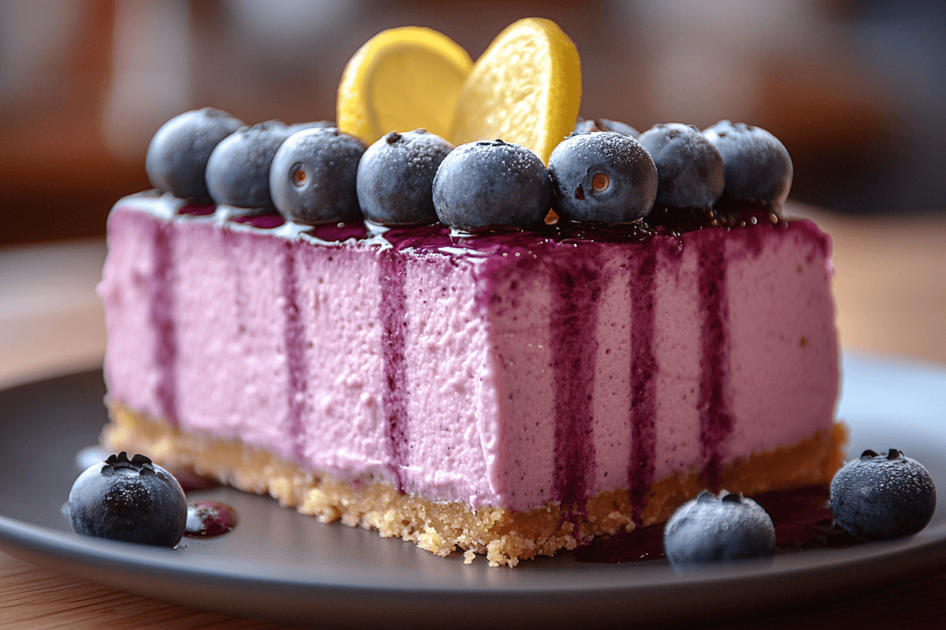 Lemon Blueberry Cheesecake