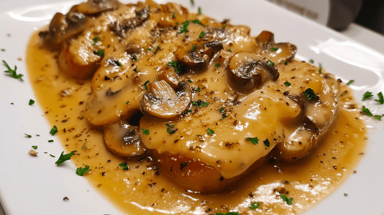 Mushroom Cheese Sauce Without Cream